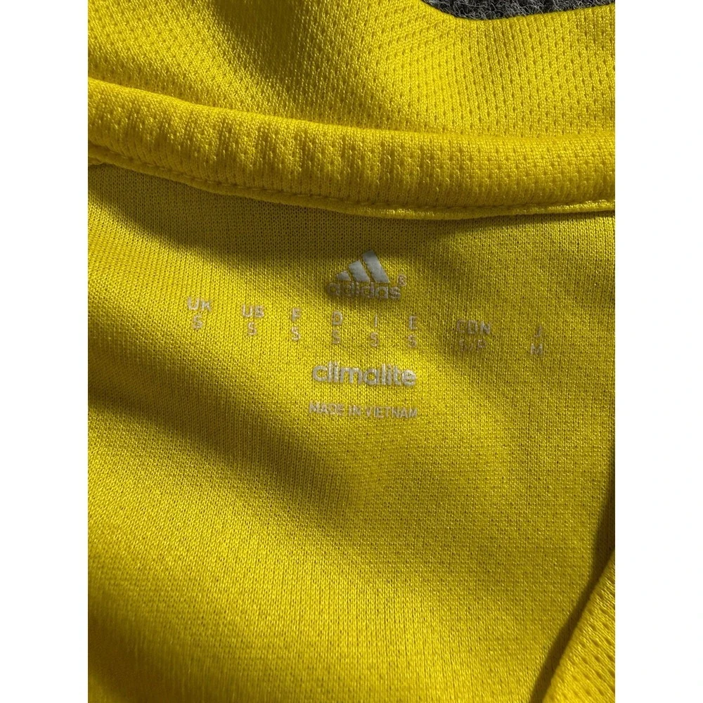 Adidas‎ Columbus Crew Jersey Adidas Men's Size Small 2015 Yellow MLS